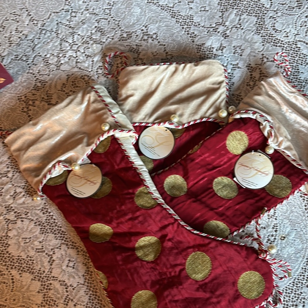 “3” New ￼Season of Serendipity , Victorian Christmas stockings ￼